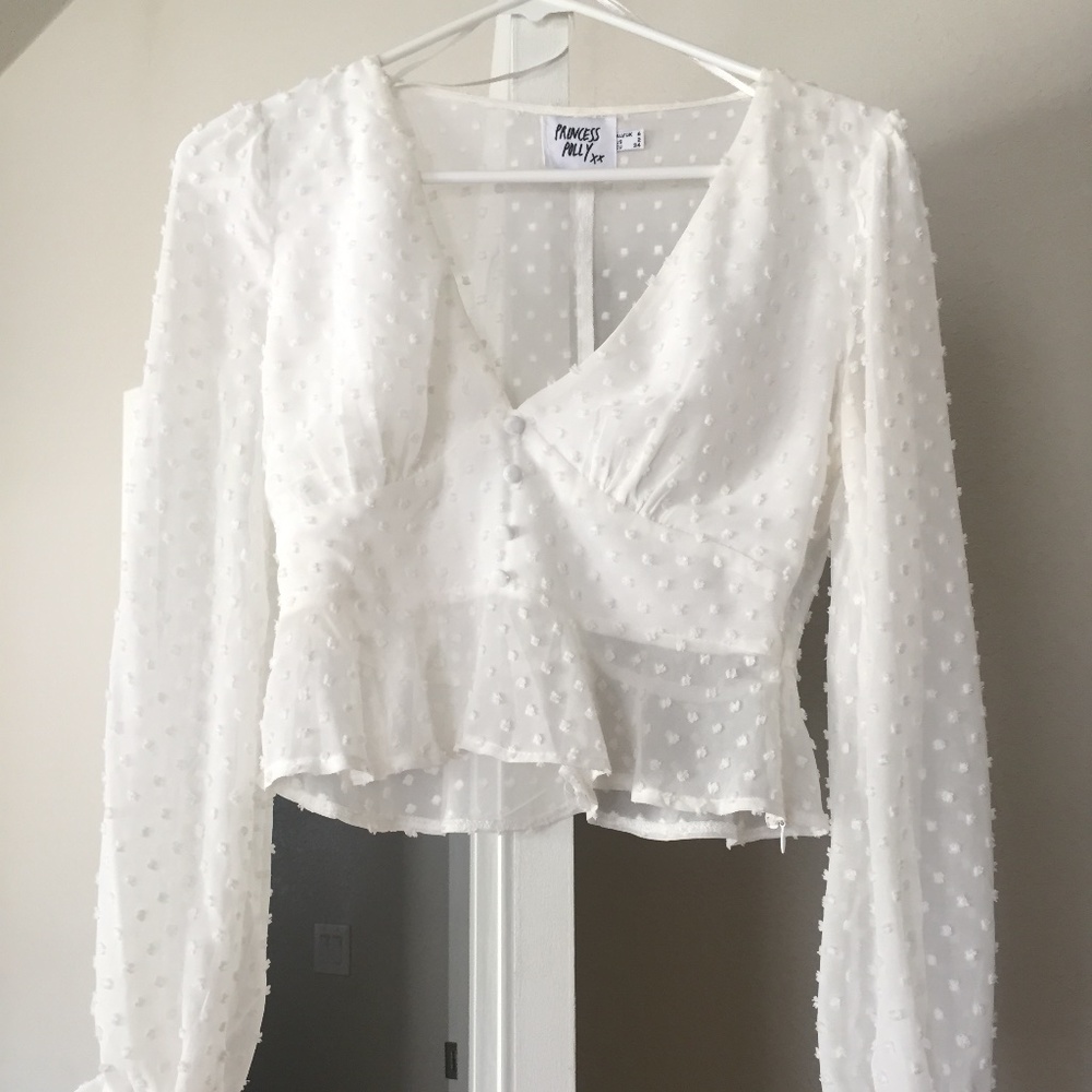 Princess Polly white top